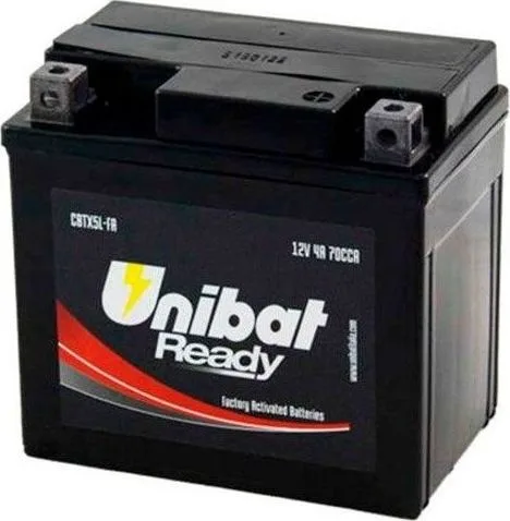 Batería moto Unibat GEL YBTX5L FA