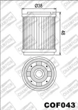 Champion Filtro de aceite Champion COF043, foto 2