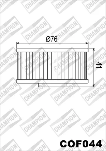Filtro de aceite Champion COF044