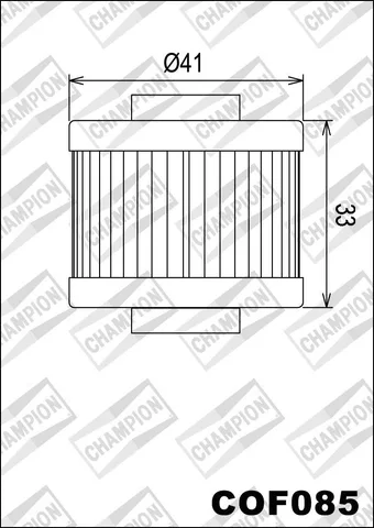 Filtro de aceite Champion COF085