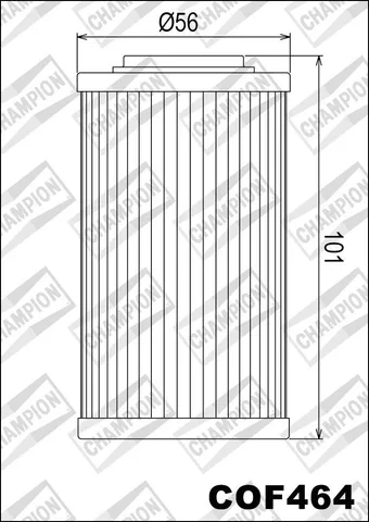 Filtro de aceite Champion COF464