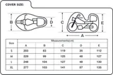 Oxford Funda para moto Oxford Aquatex Topbox CV201 talla S, foto 6