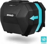 Shad Maletas laterales Shad SH38X D0B38106 expandibles carbono, foto 3