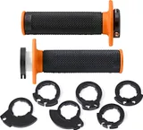 Domino Puños Domino D-Lock D20046C4045H8-0 KTM Husqvarna negro naranja, foto 2