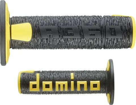 Puños Domino A360 Offroad negros amaril