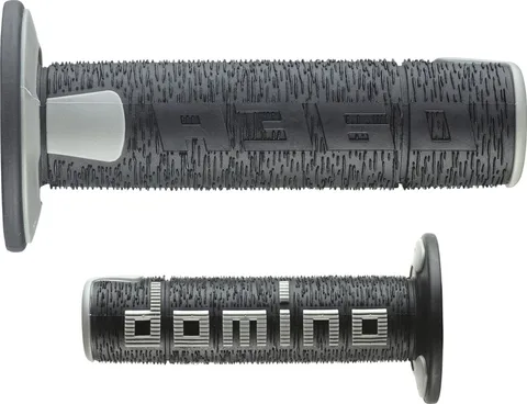 Puños Domino A360 Offroad negros grises