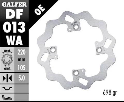 Disco Galfer Wave fijo 220x5mm