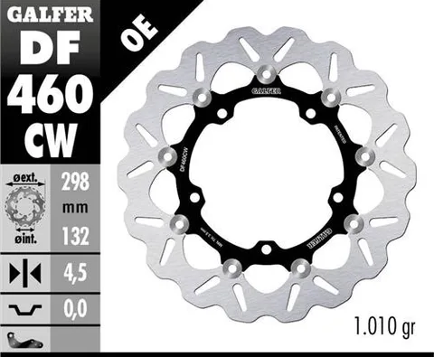 Disco Galfer Wave Flotante (C. Alu.) 298x4.5mm