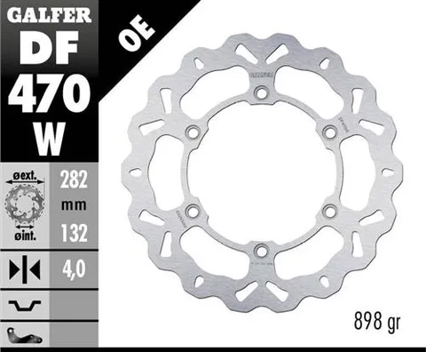 Disco Galfer Wave Fijo 282x4mm