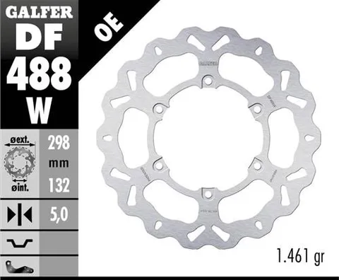 Disco Galfer Wave Fijo 298x5mm