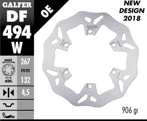 Disco Galfer Wave Fijo 267x4.5mm
