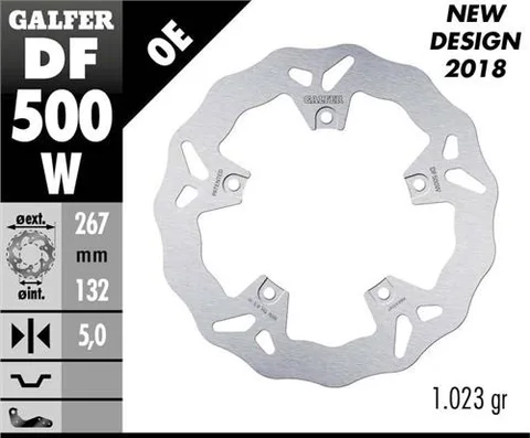 Disco Galfer Wave Fijo 267x5mm
