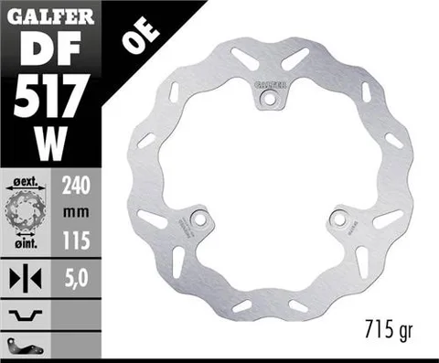 Disco Galfer Wave Fijo 240x5mm