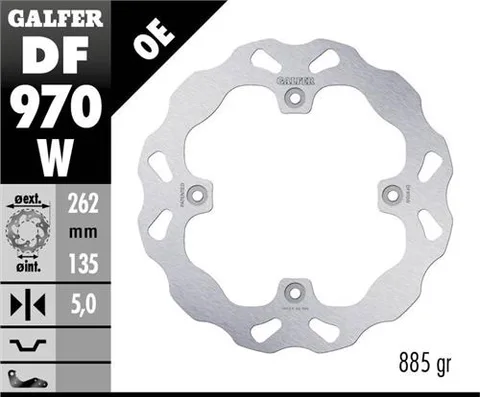 Disco Galfer Brake Can AM Maverick X3 delantero