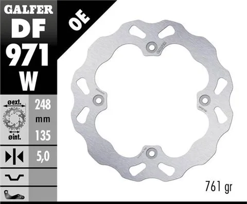Disco Galfer Brake Can AM Maverick X3 trasero
