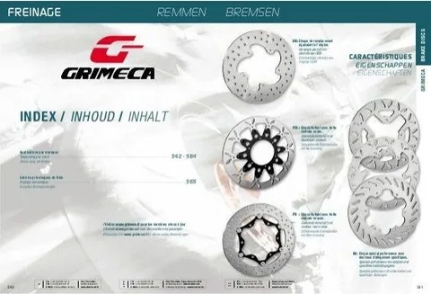Discos de freno delt Yamaha Vmax-Fjr - DR167