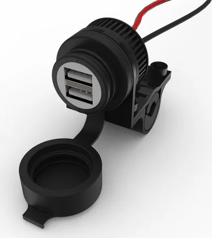 Toma USB doble para moto Oxford - 5 V 2 A