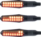 Oxford Intermitentes traseros Oxford Nightrider Duo LED EL355 homologado E-mark, foto 4