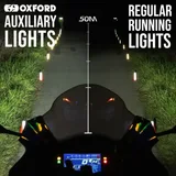 Oxford Luces auxiliares de moto Oxford EL380 LED 2 300 lúmenes, foto 6