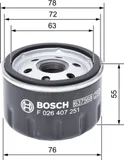 Bosch P7251 Filtro de aceite Bosch F026407251, foto 2