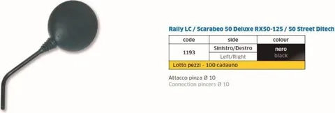 Espejo Aprilia rally y varias IZQ7DER