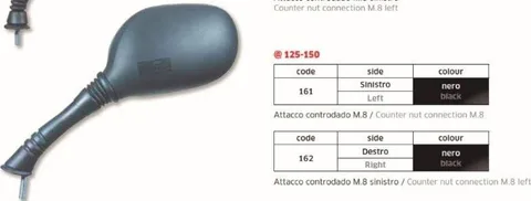 Espejo 125-150 izq