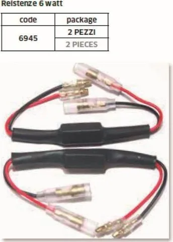 Resistencia para LED 6W