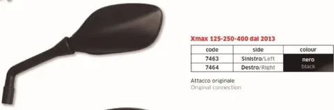 Espejo Yamaha X-Max 125 250 400 2013 izdo