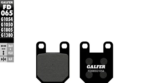 Pastillas Galfer FD065G1054 semi metal
