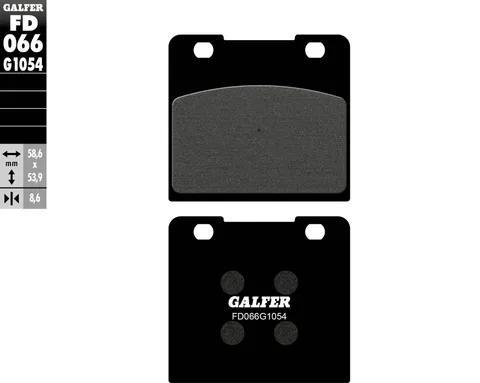 Pastillas Galfer FD066G1054 semi metal