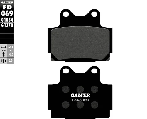 Pastillas Galfer FD069G1054 semi metal