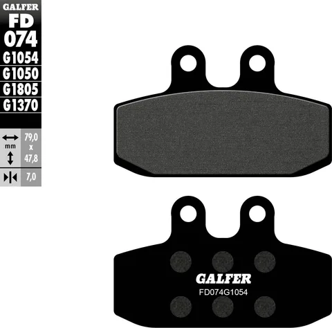 Pastillas Galfer FD074G1054 semi metal