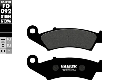 Pastillas Galfer FD092G1054 Semi Metal