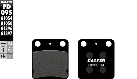 Pastillas Galfer FD095G1054 Semi Metal