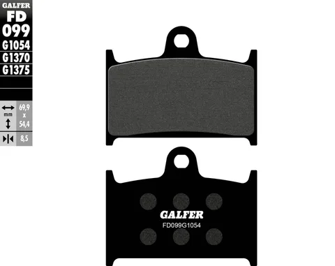 Pastillas Galfer FD099G1054 Semi Metal