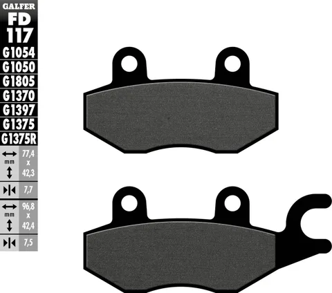 Pastillas Galfer FD117G1050 Scooter