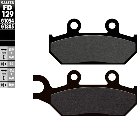 Pastillas Galfer FD129G1054 Semi Metal