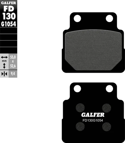 Pastillas Galfer FD130G1054 semi metal
