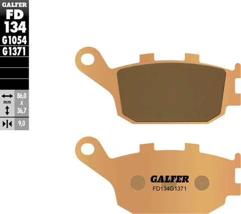 Pastillas Galfer FD134G1371 sinter street