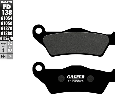 Pastillas Galfer FD138G1050 scooter