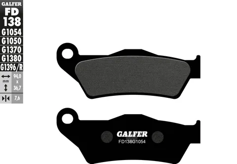 Pastillas Galfer FD138G1054 semi metal