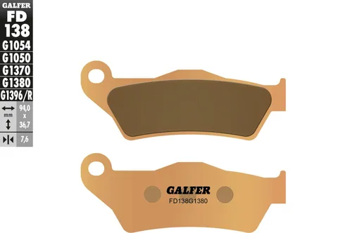 Pastillas Galfer FD138G1380 scooter