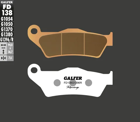 Pastillas Galfer FD138G1396R sinter offroad