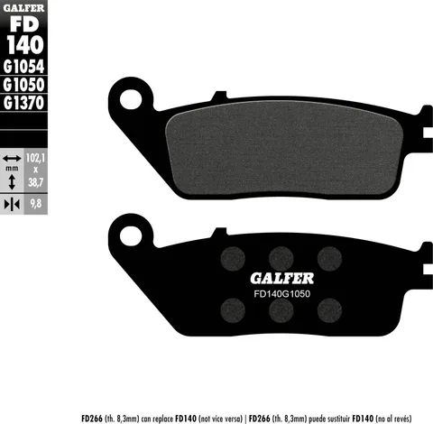 Pastillas Galfer FD140G1050 scooter