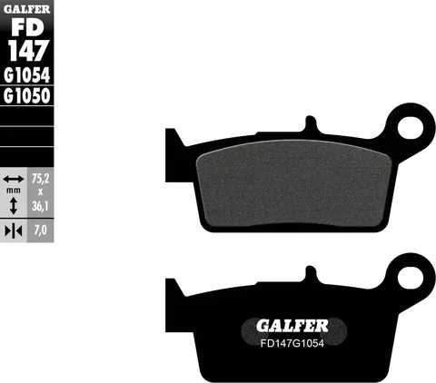 Pastillas Galfer FD147G1054 semi metal