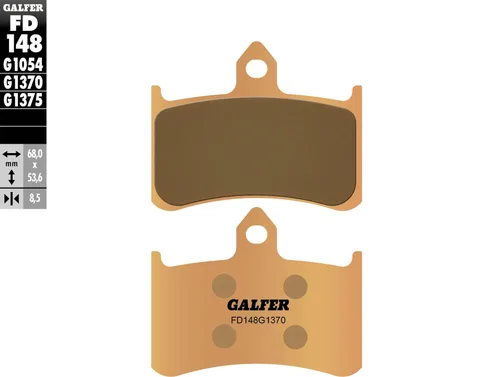 Pastillas Galfer FD148G1370 sinter street
