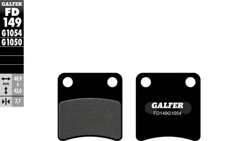 Pastillas Galfer FD149G1054 semi metal