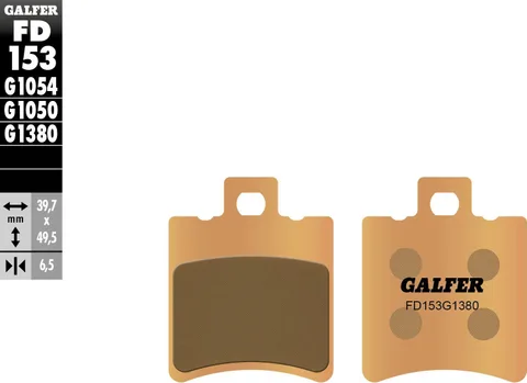 Pastillas Galfer FD153G1380 scooter