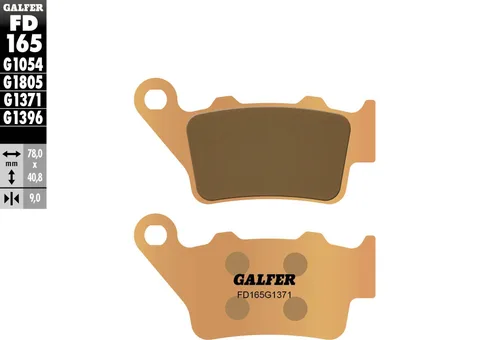 Pastillas Galfer FD165G1371 sinter street