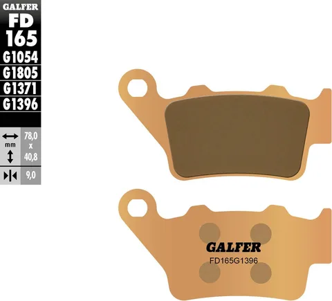 Pastillas Galfer FD165G1396 sinter offroad
